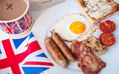 Emily Blunt and James McAvoy Explain a Typical British Day