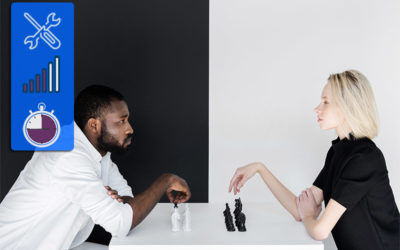 How to express contrast