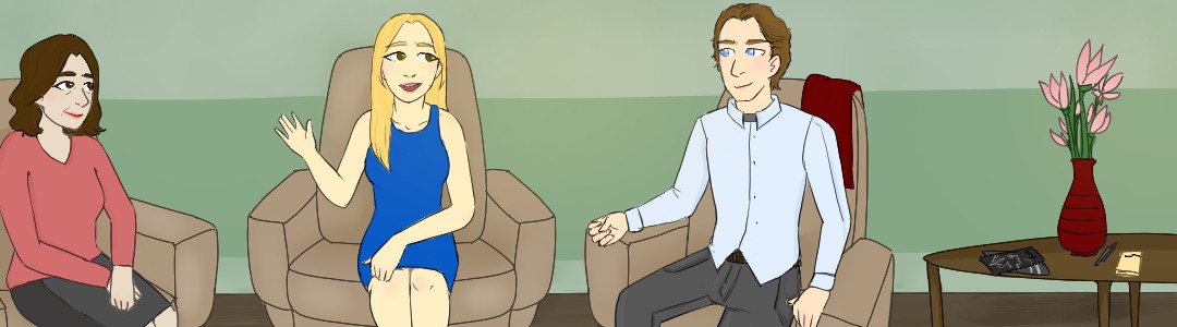 Alita Pete and Kat are having a conversation Alita Pete and Kat are having a conversation